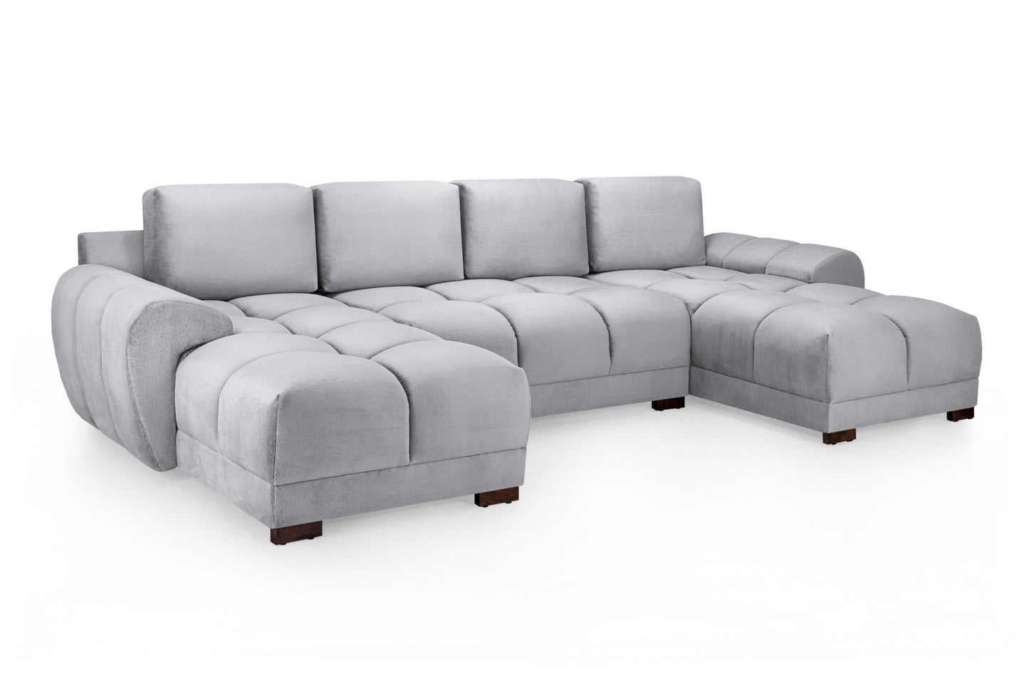 Azura Sofa Grey U Shape Corner at Dreamy furniture store