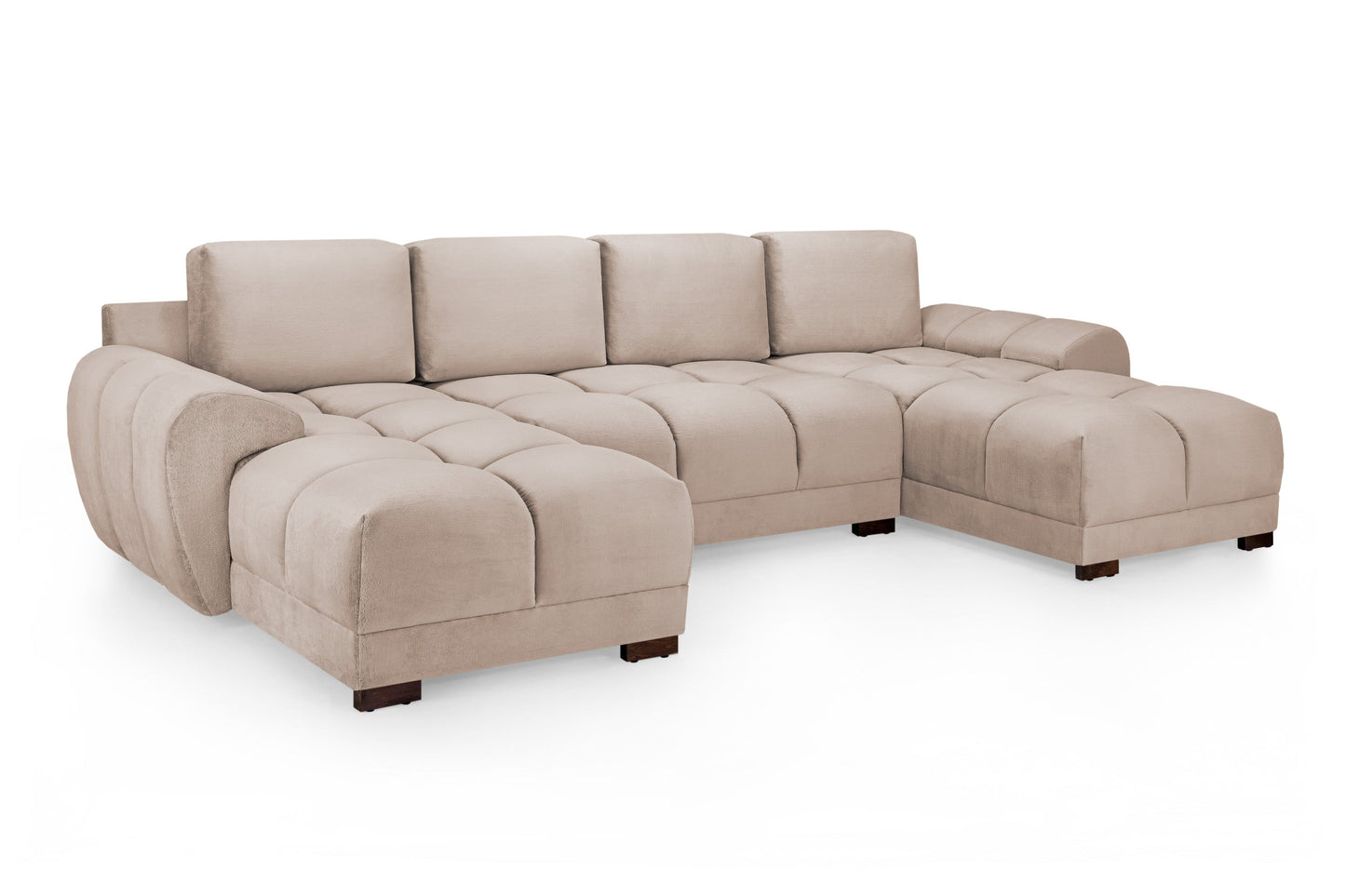 Azura Sofa Mocha U Shape Corner at Dreamy furniture store
