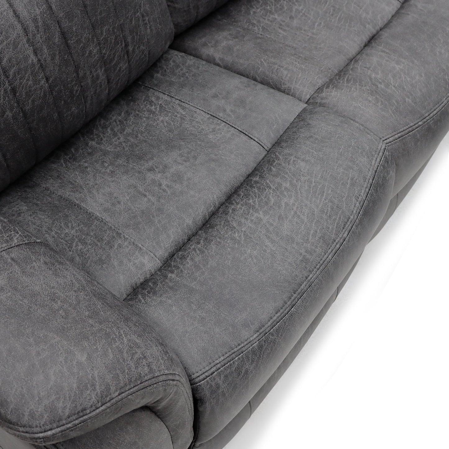 Lexi Electric Recliner Sofa Grey Armchair - Lexi sofa range - Dreamy furniture Isle of Man and UK