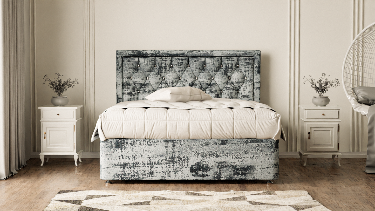 Madrid Chesterfield Divan Bed