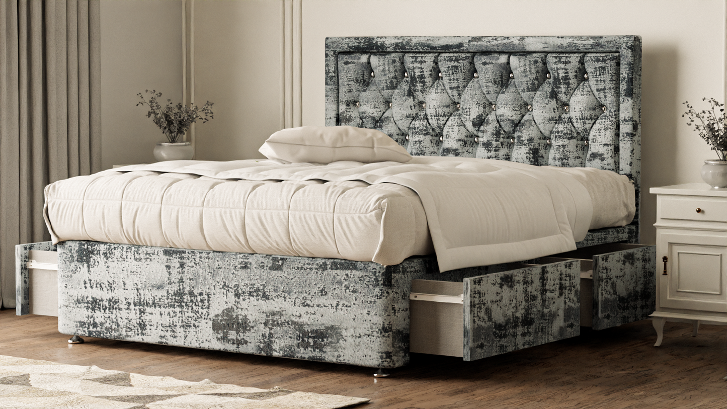Madrid Chesterfield Divan Bed