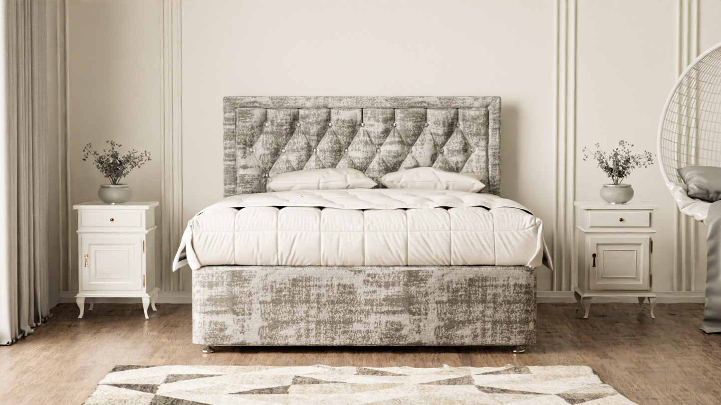Madrid Chesterfield Divan Bed