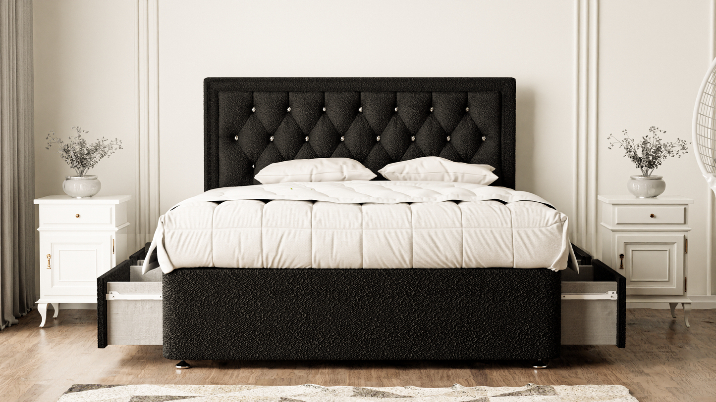 Madrid Chesterfield Divan Bed