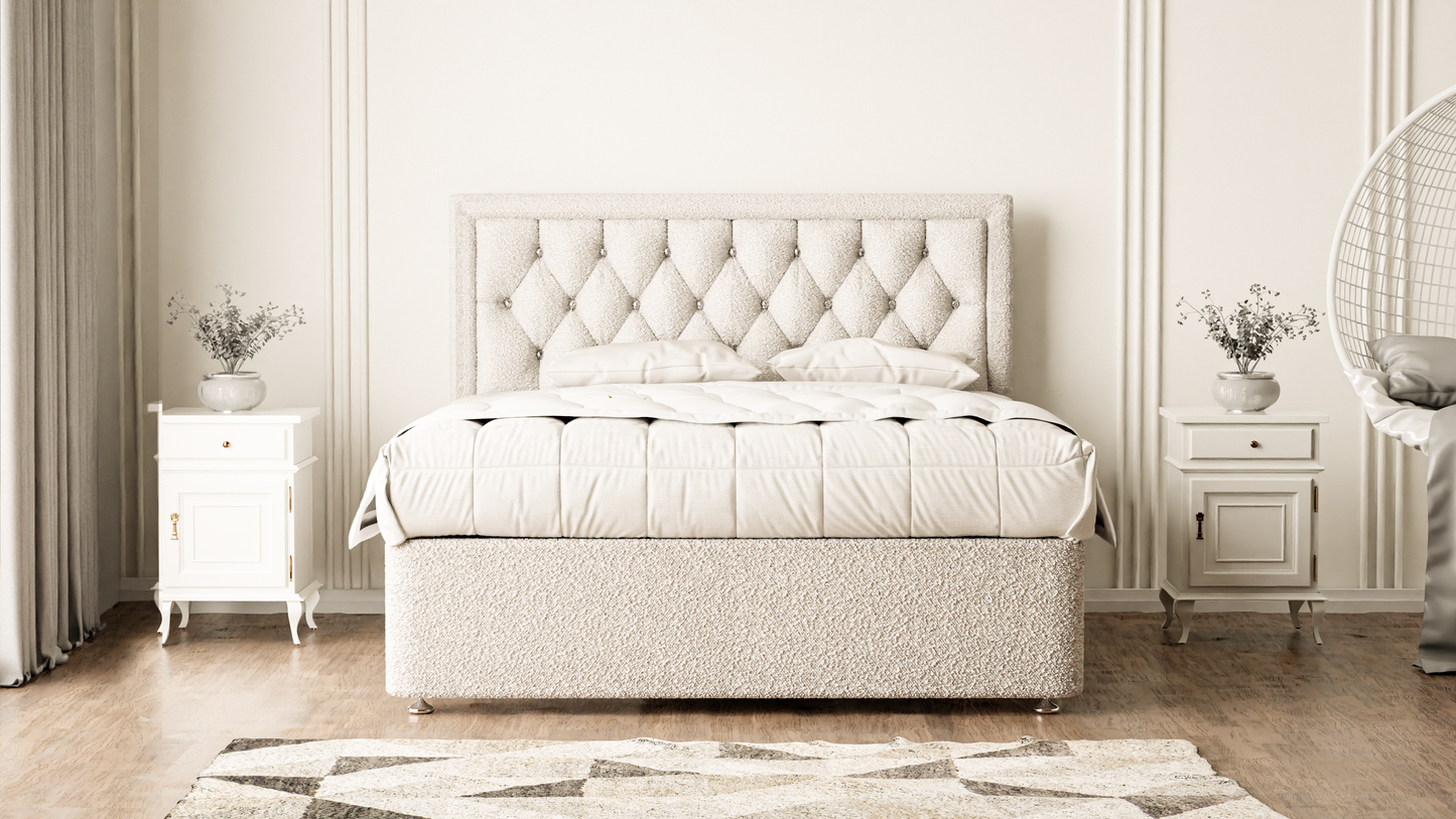 Madrid Chesterfield Divan Bed