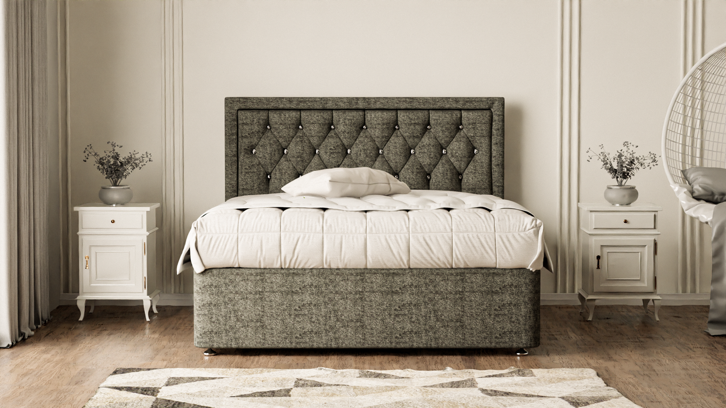 Madrid Chesterfield Divan Bed