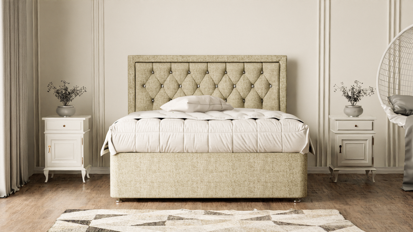 Madrid Chesterfield Divan Bed