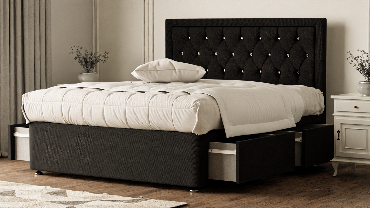 Madrid Chesterfield Divan Bed