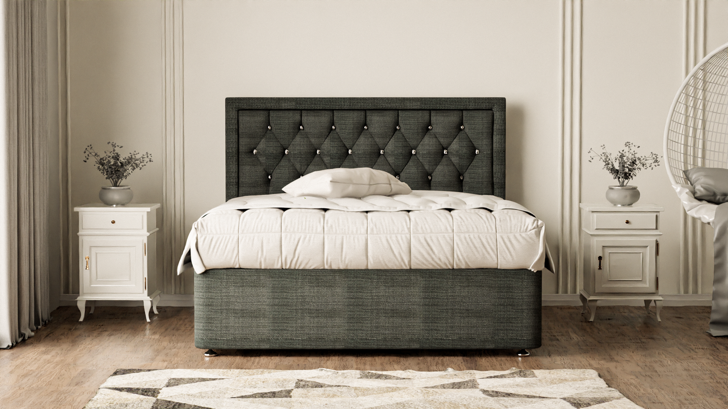 Madrid Chesterfield Divan Bed