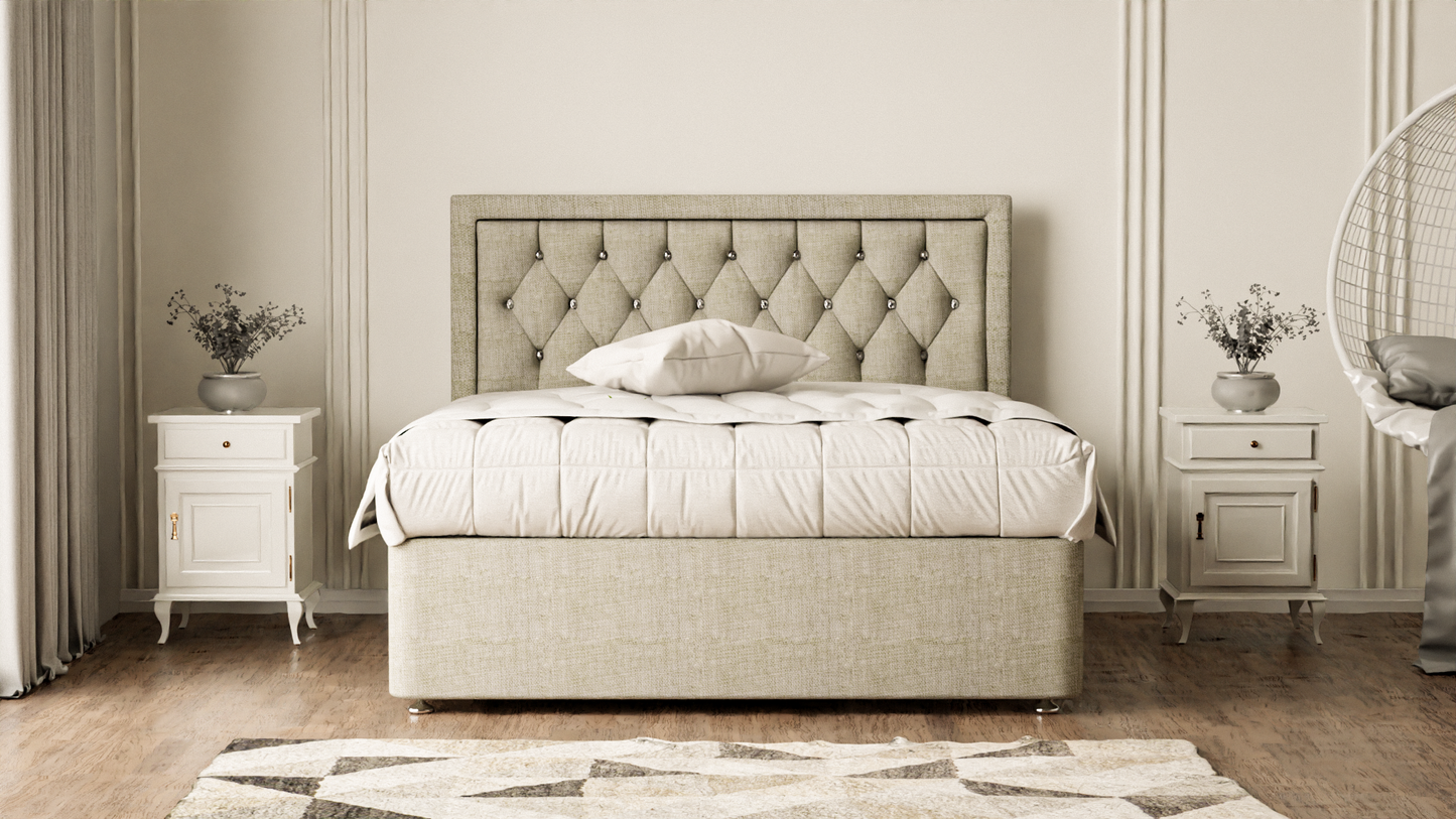 Madrid Chesterfield Divan Bed