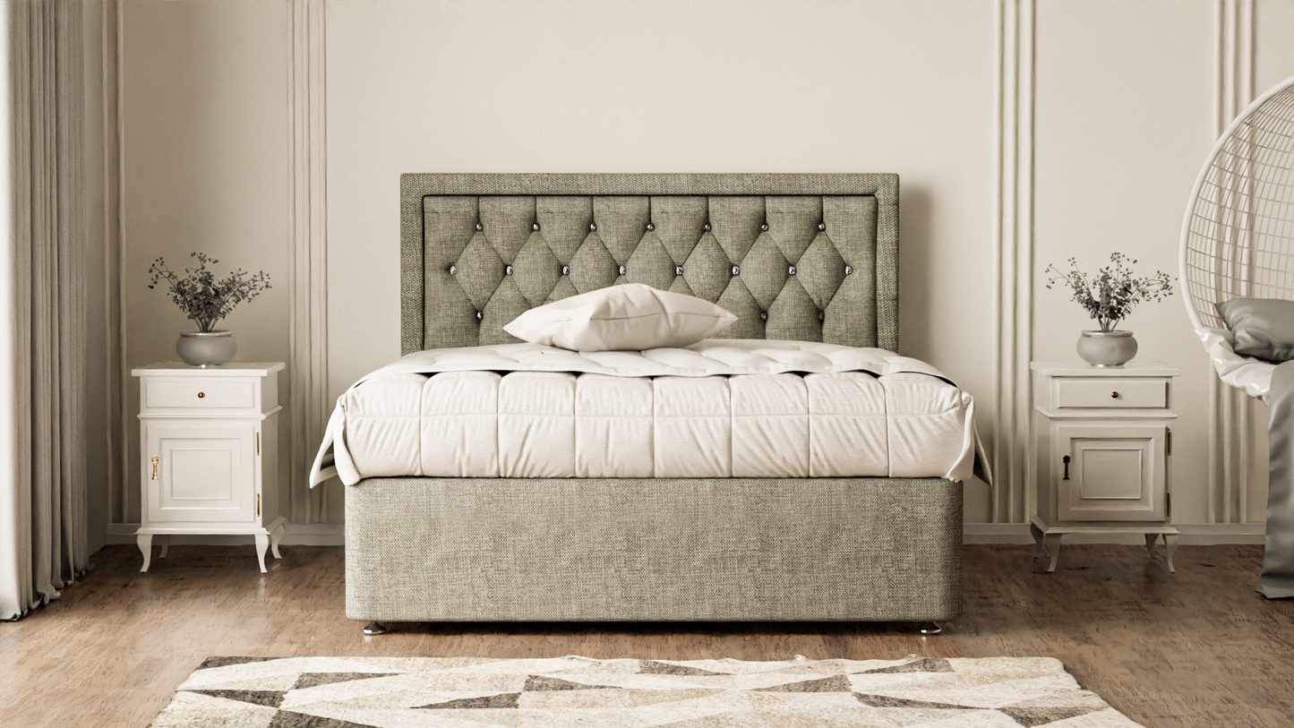 Madrid Chesterfield Divan Bed