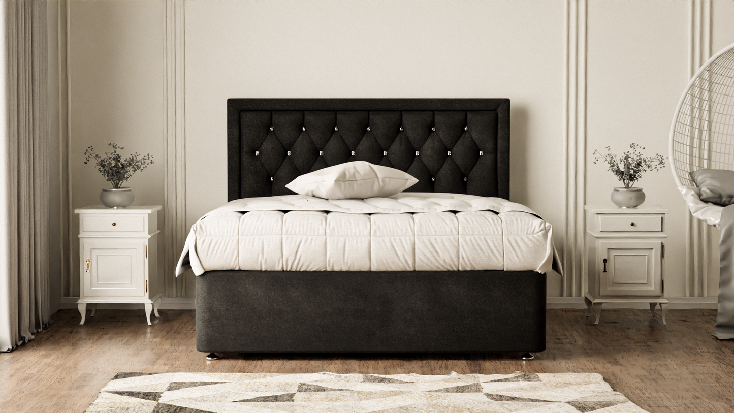 Madrid Chesterfield Divan Bed