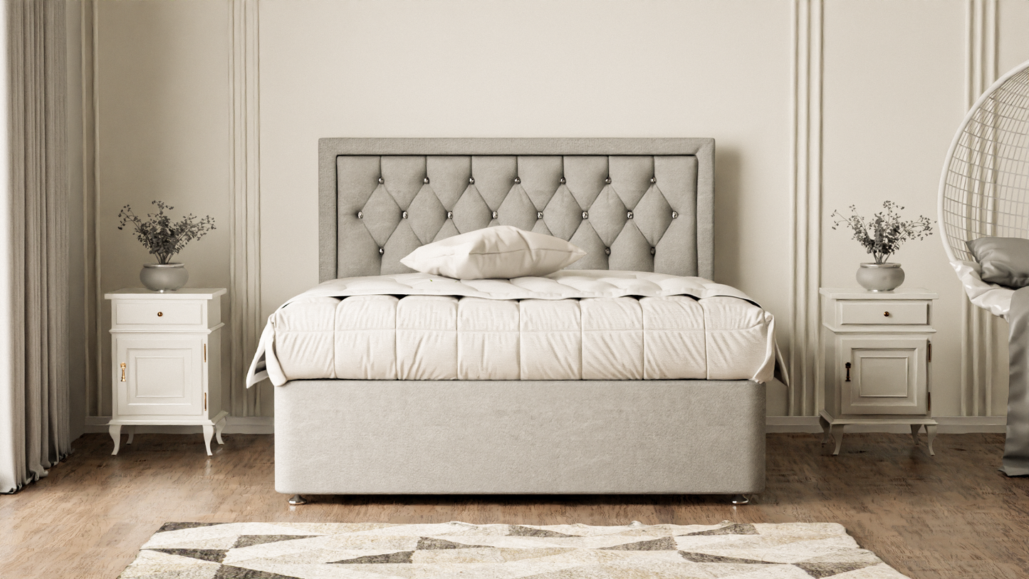 Madrid Chesterfield Divan Bed