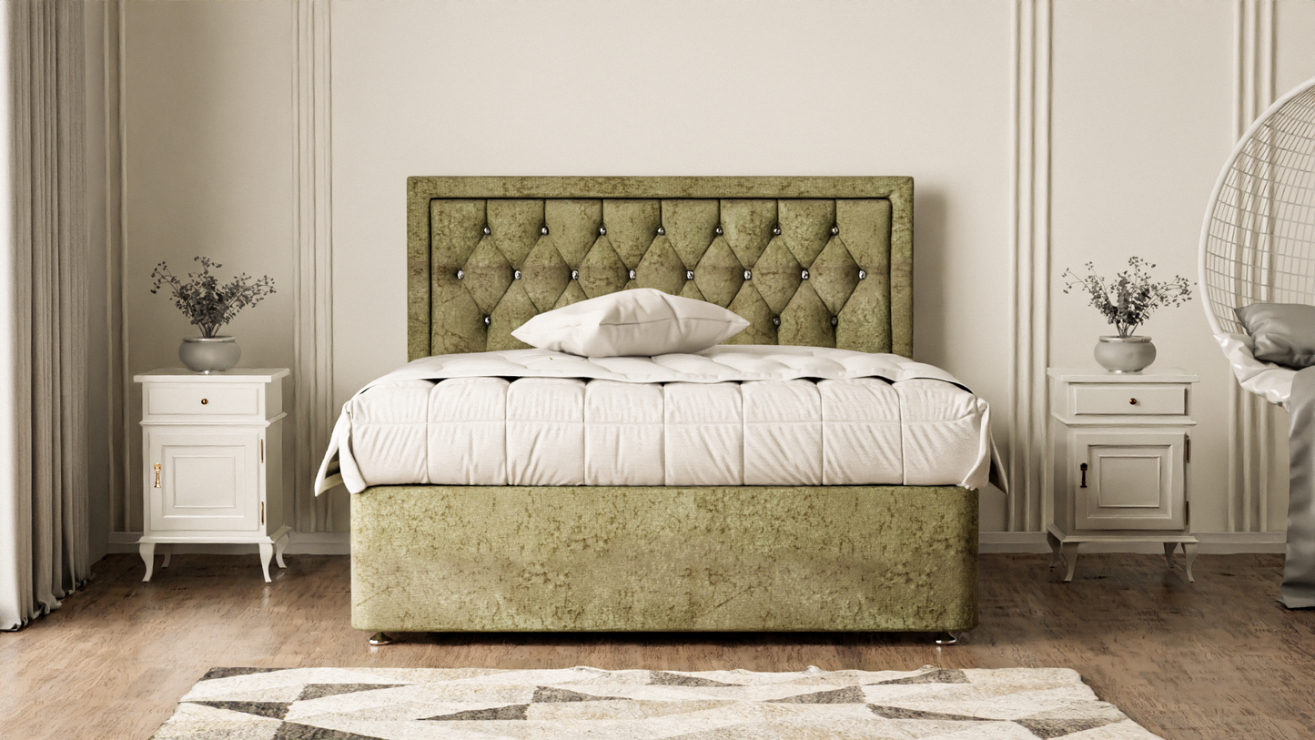 Madrid Chesterfield Divan Bed