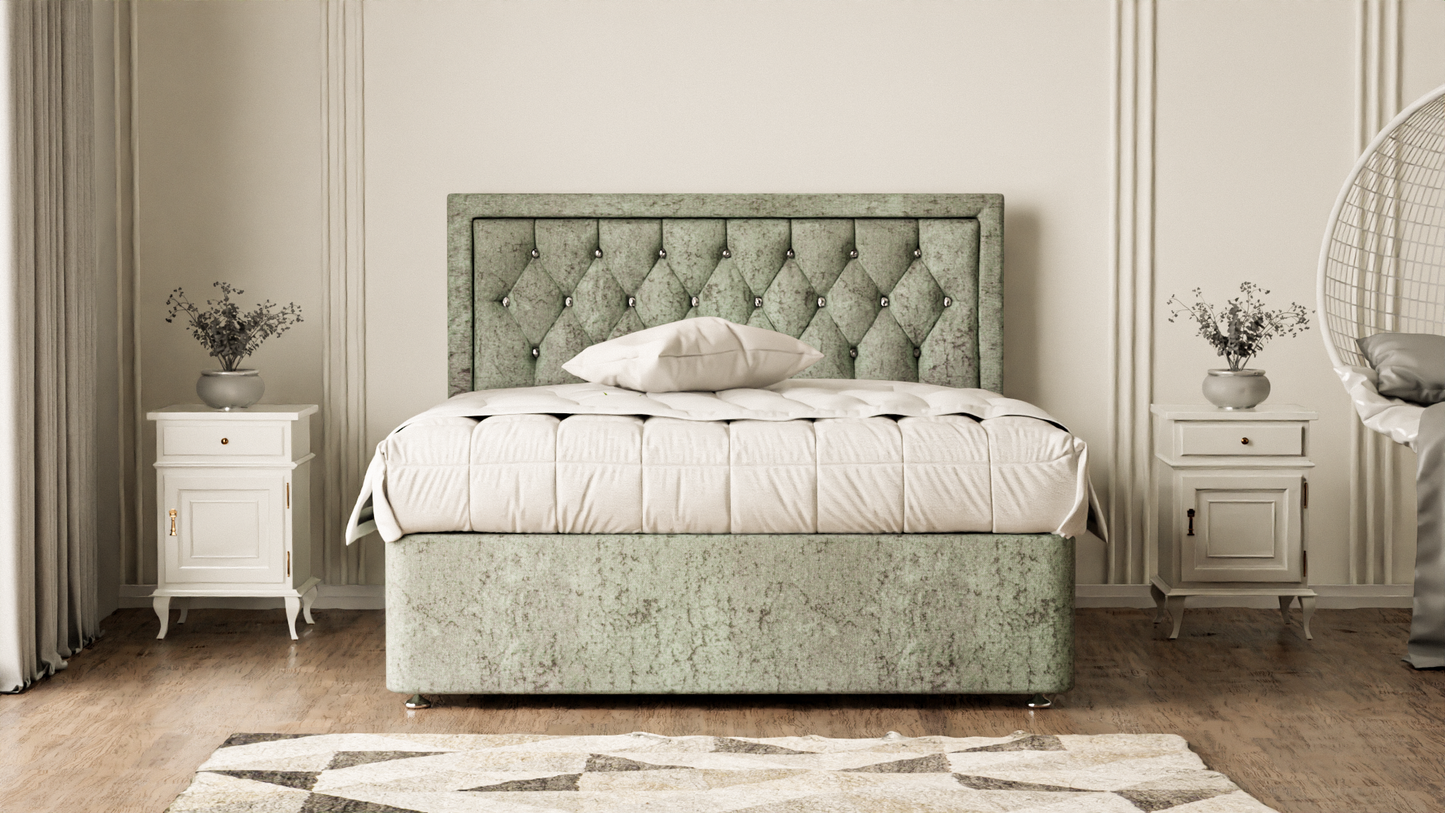 Madrid Chesterfield Divan Bed