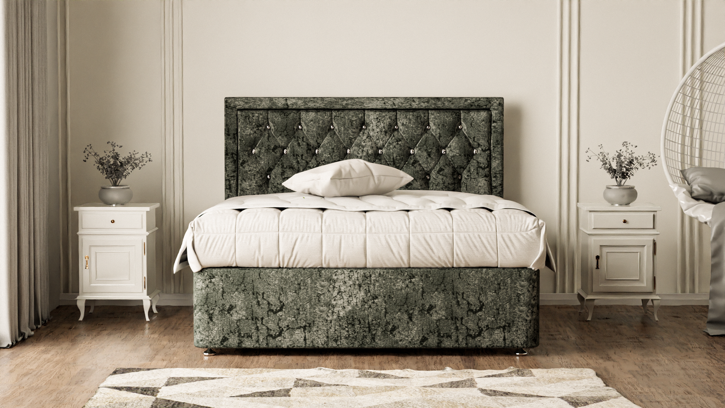 Madrid Chesterfield Divan Bed