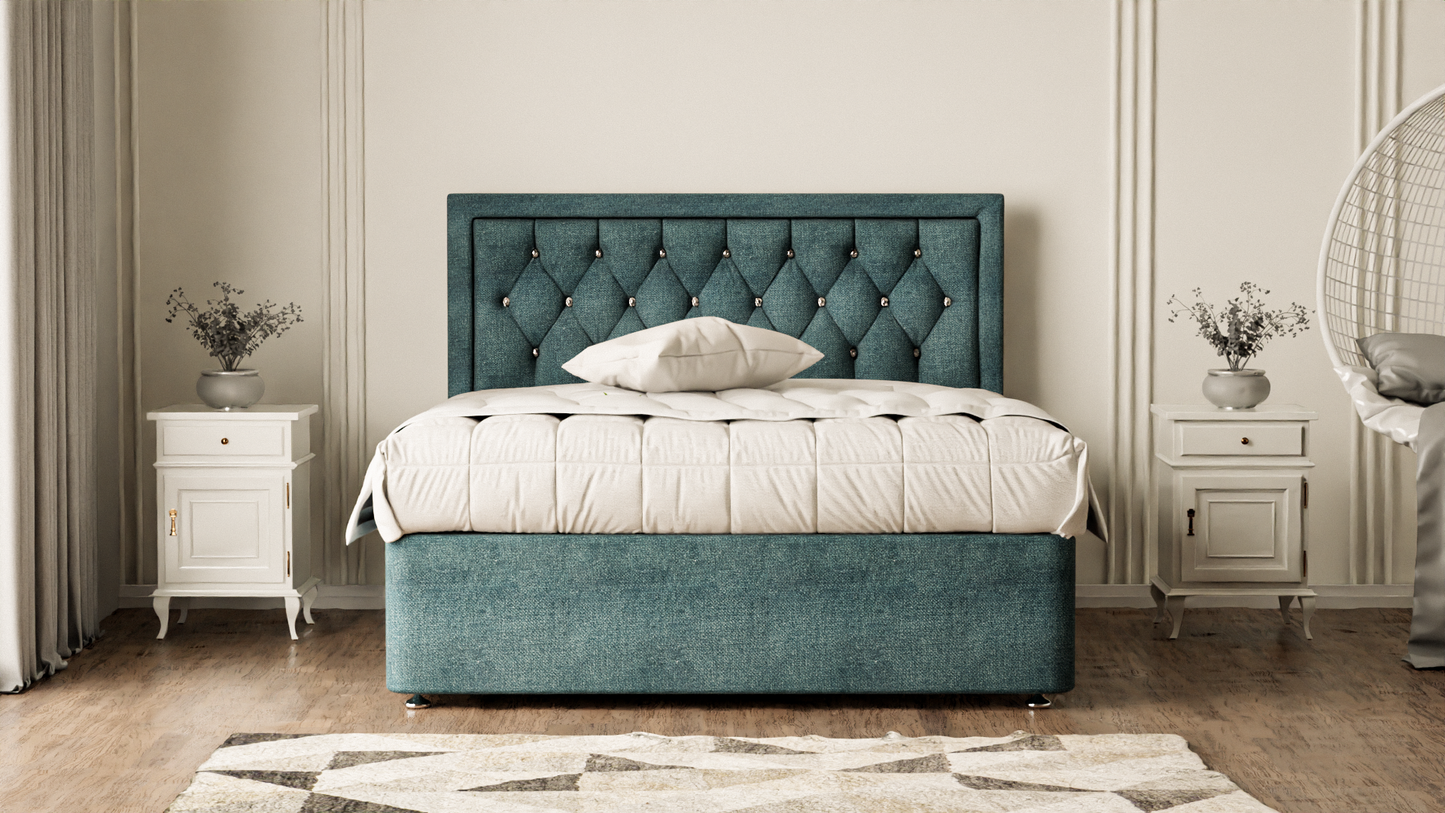 Madrid Chesterfield Divan Bed