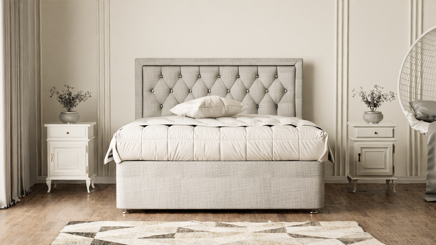 Madrid Chesterfield Divan Bed