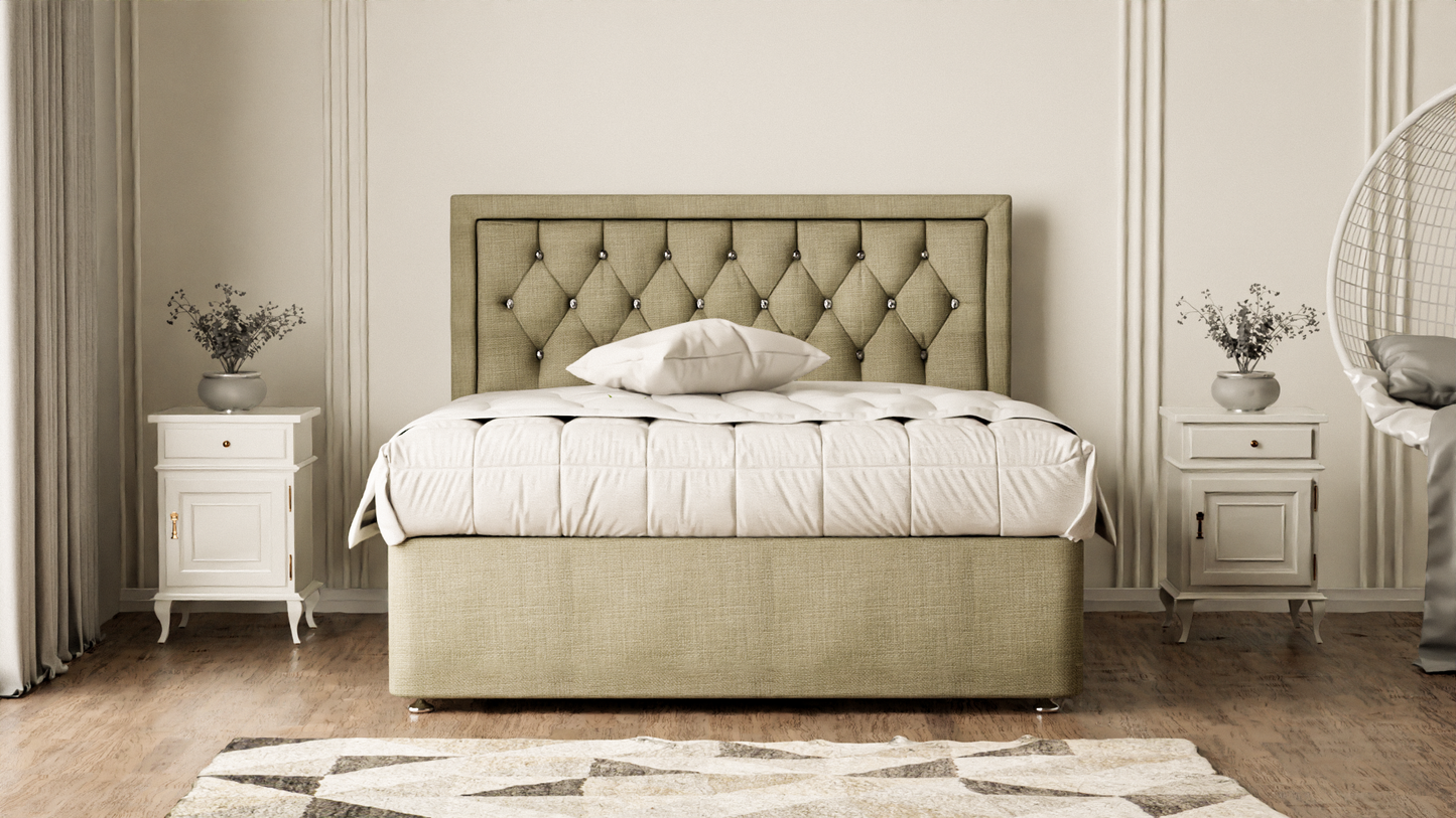 Madrid Chesterfield Divan Bed