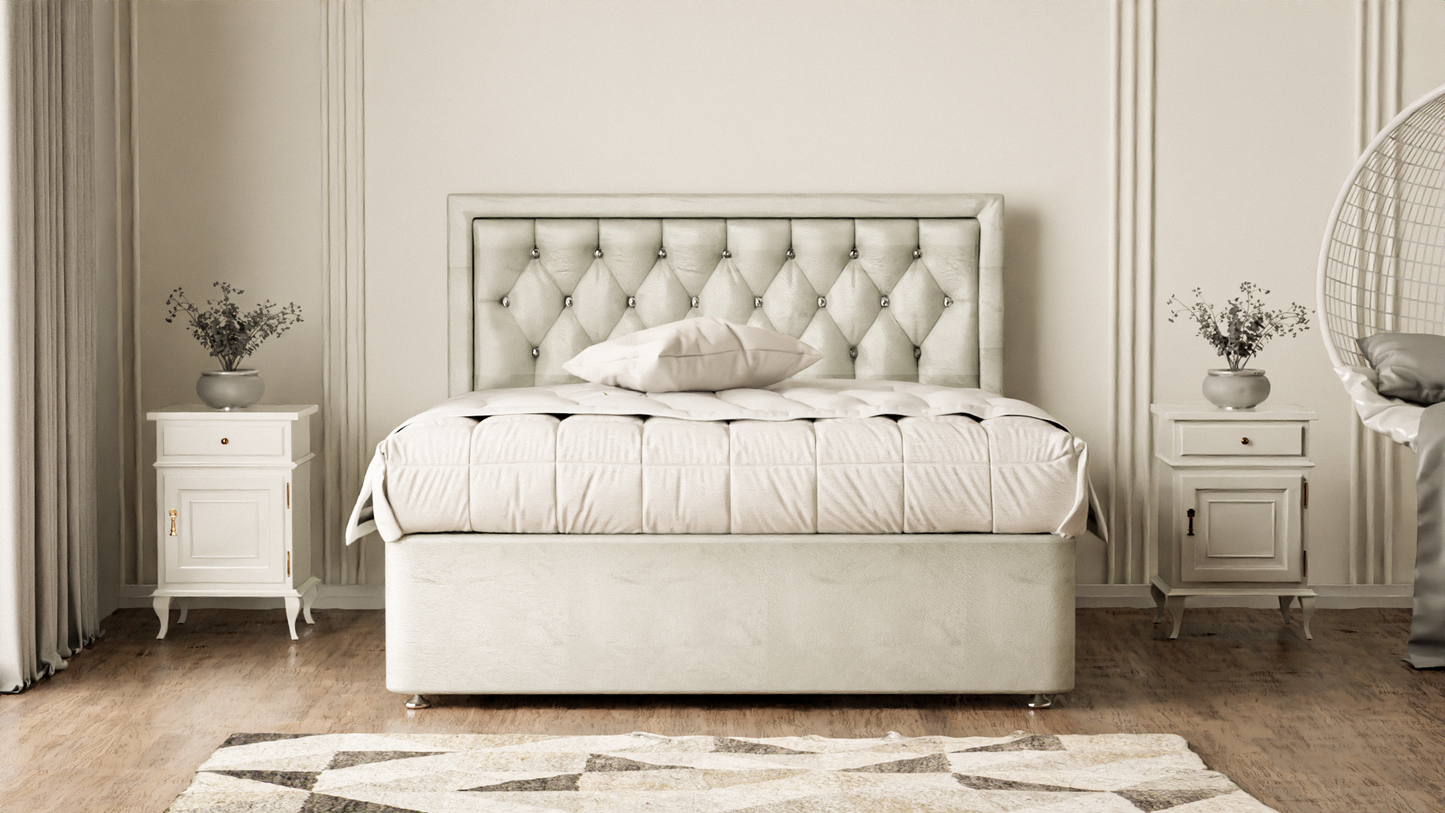 Madrid Chesterfield Divan Bed
