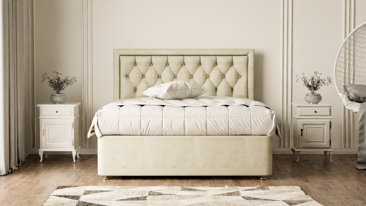 Madrid Chesterfield Divan Bed
