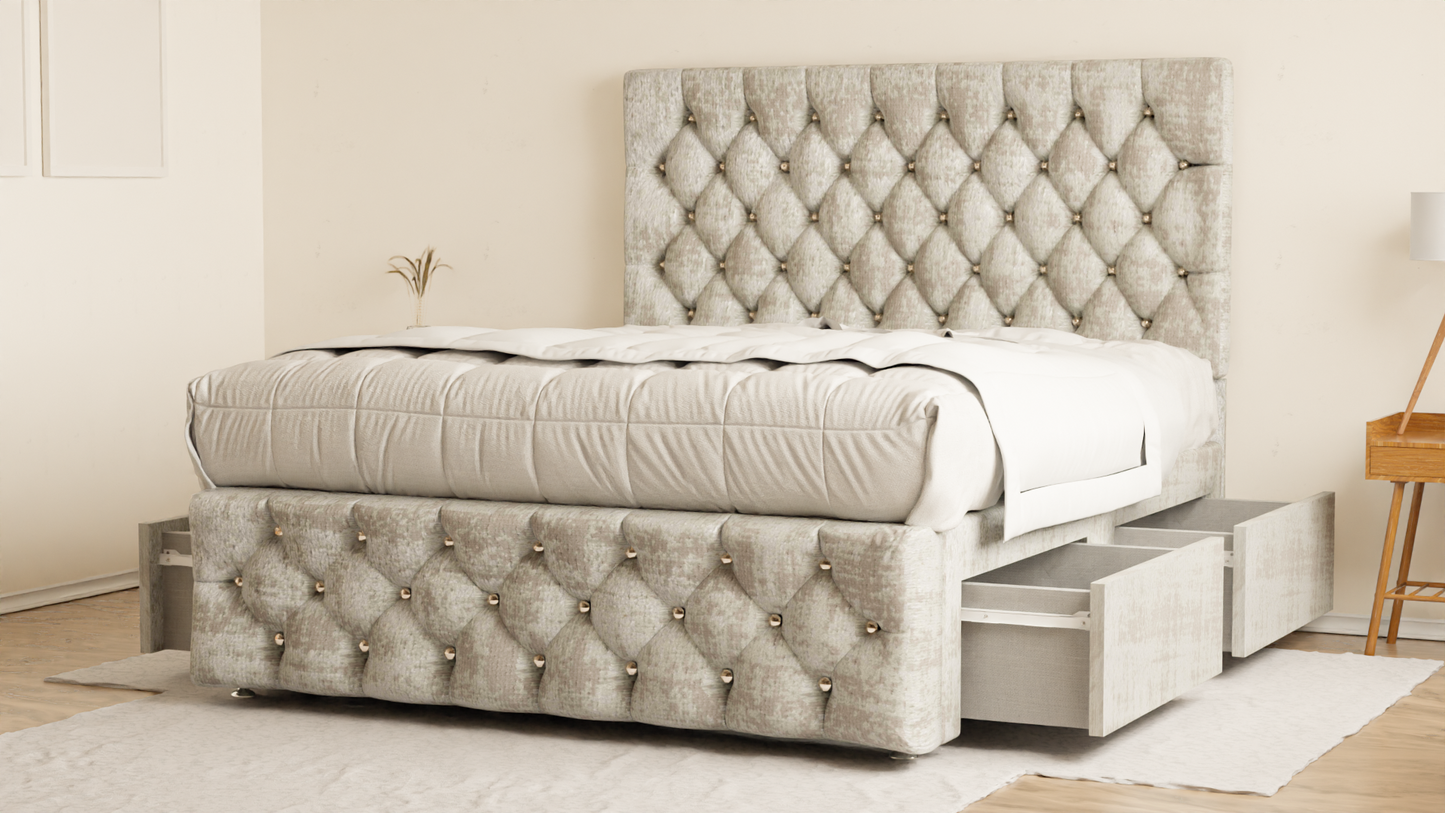 Moscow Chesterfield Divan Bed