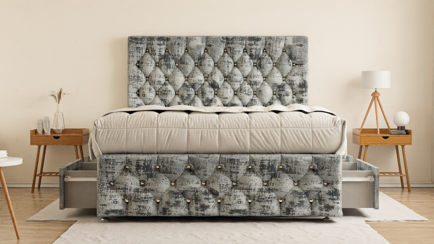Moscow Chesterfield Divan Bed