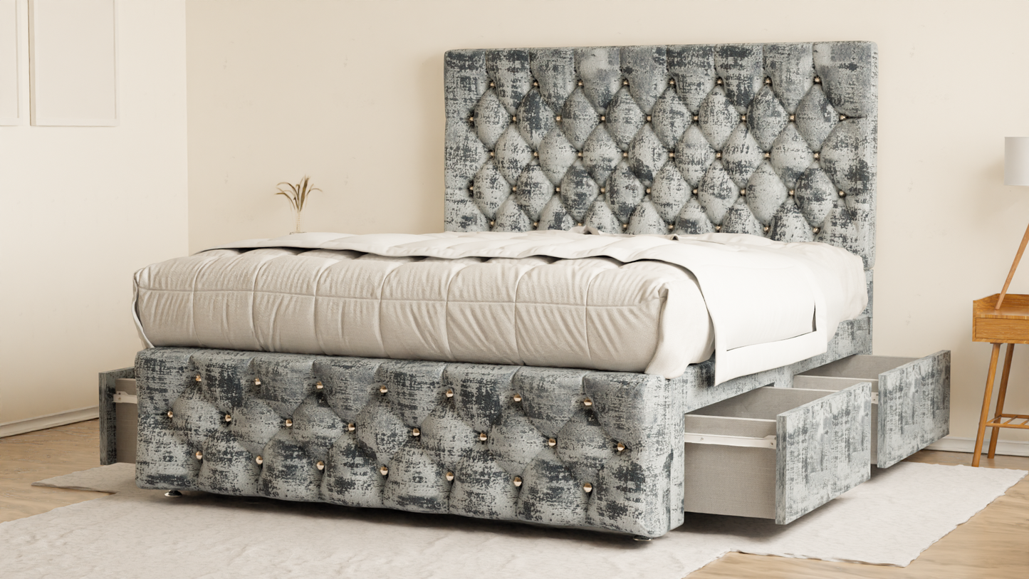 Moscow Chesterfield Divan Bed