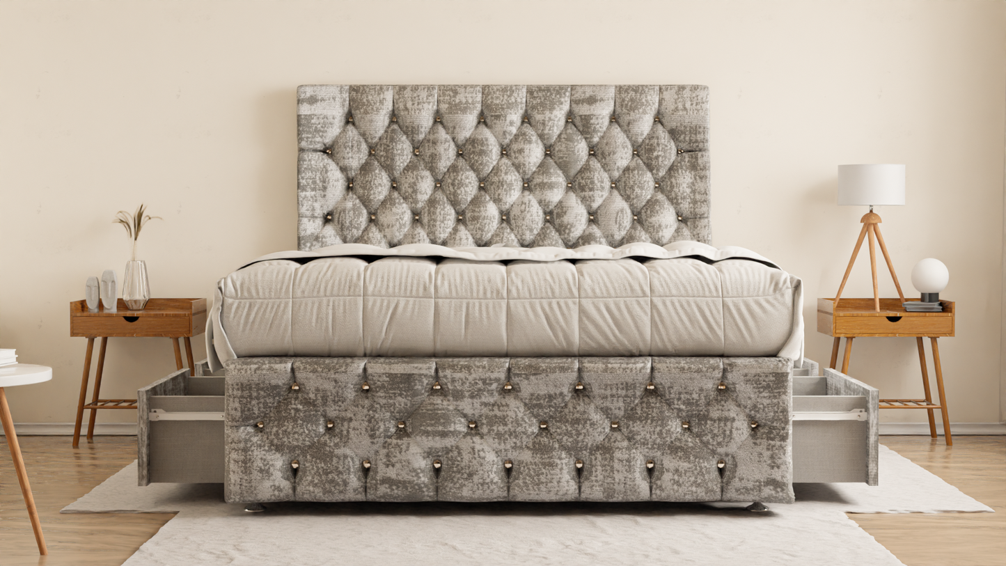 Moscow Chesterfield Divan Bed