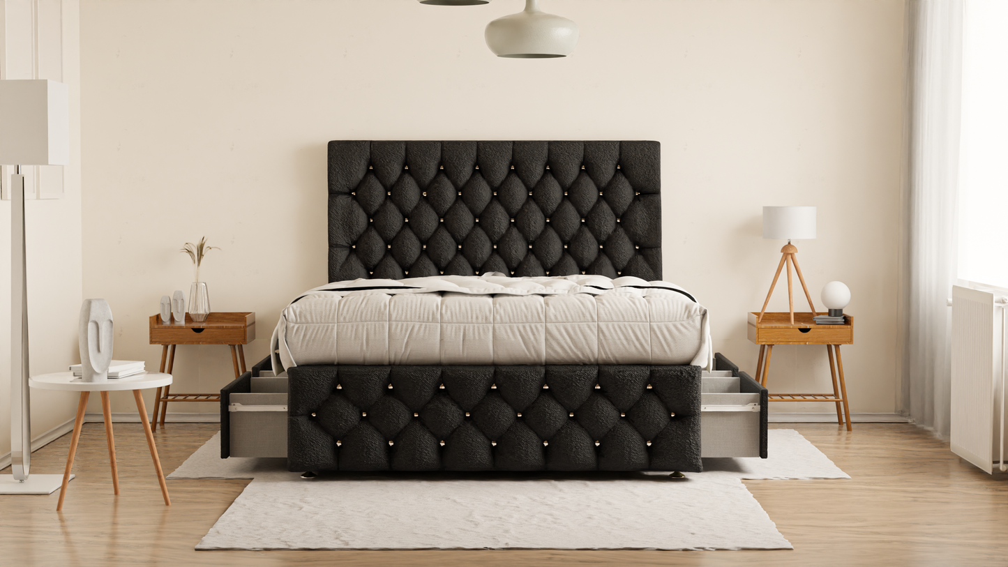 Moscow Chesterfield Divan Bed