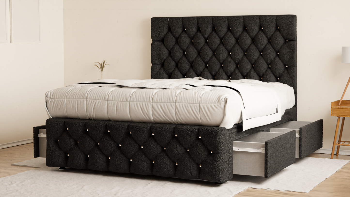 Moscow Chesterfield Divan Bed