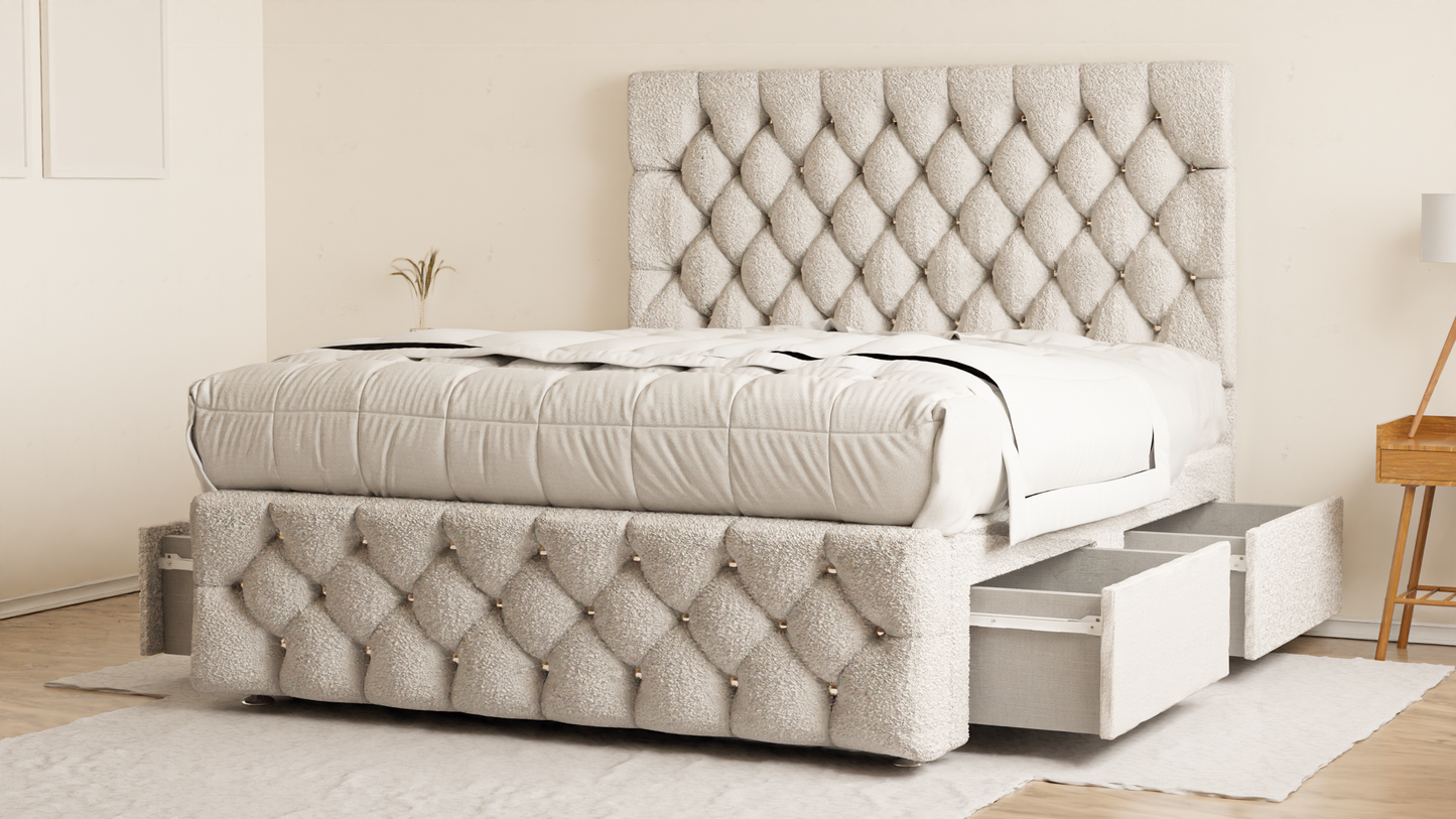 Moscow Chesterfield Divan Bed