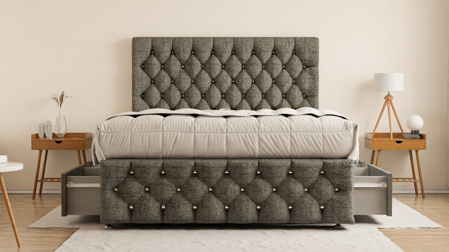 Moscow Chesterfield Divan Bed