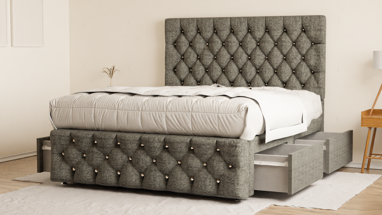 Moscow Chesterfield Divan Bed