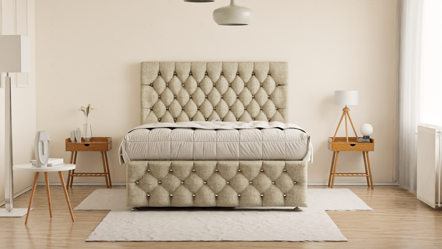 Moscow Chesterfield Divan Bed