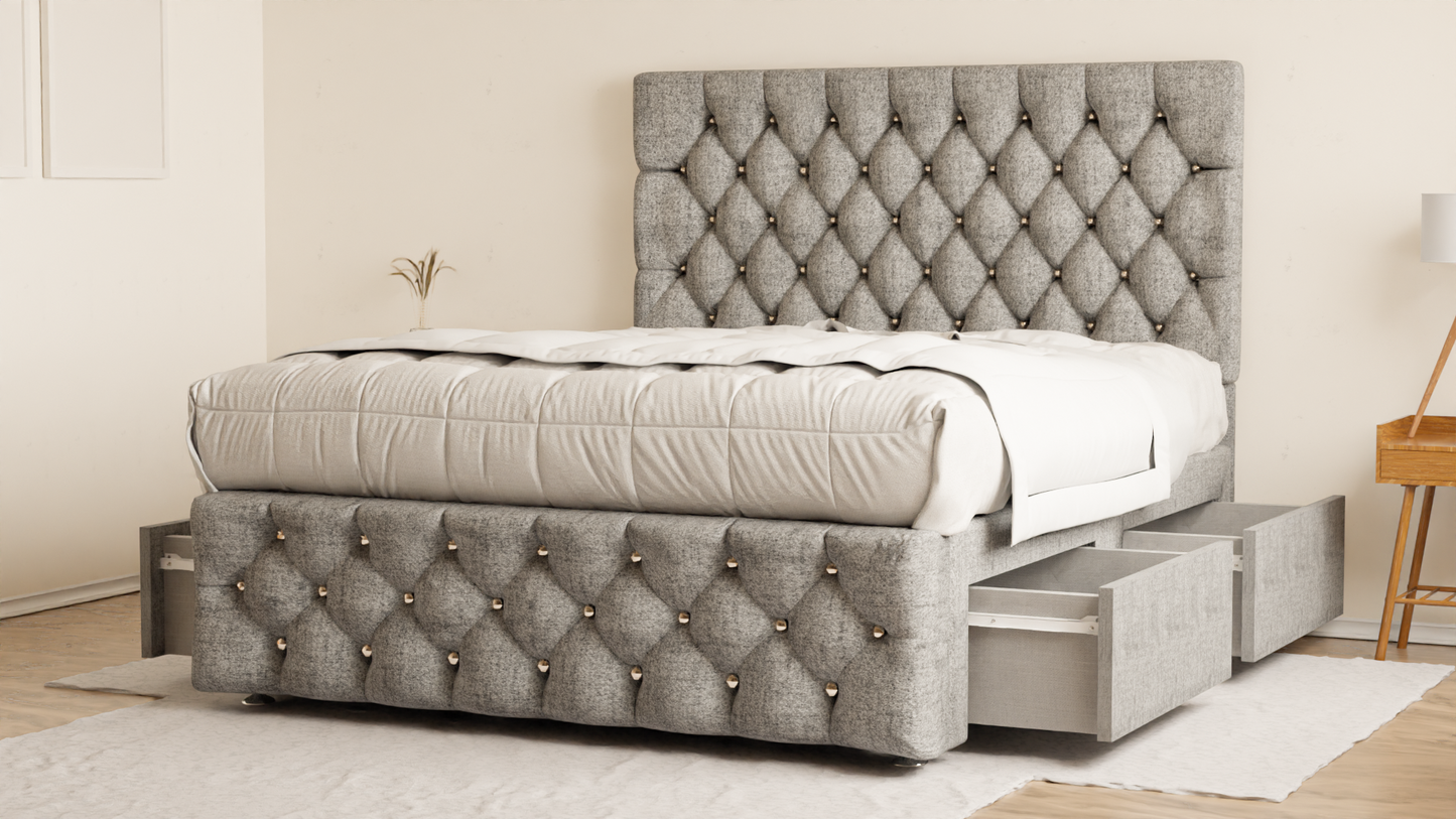Moscow Chesterfield Divan Bed