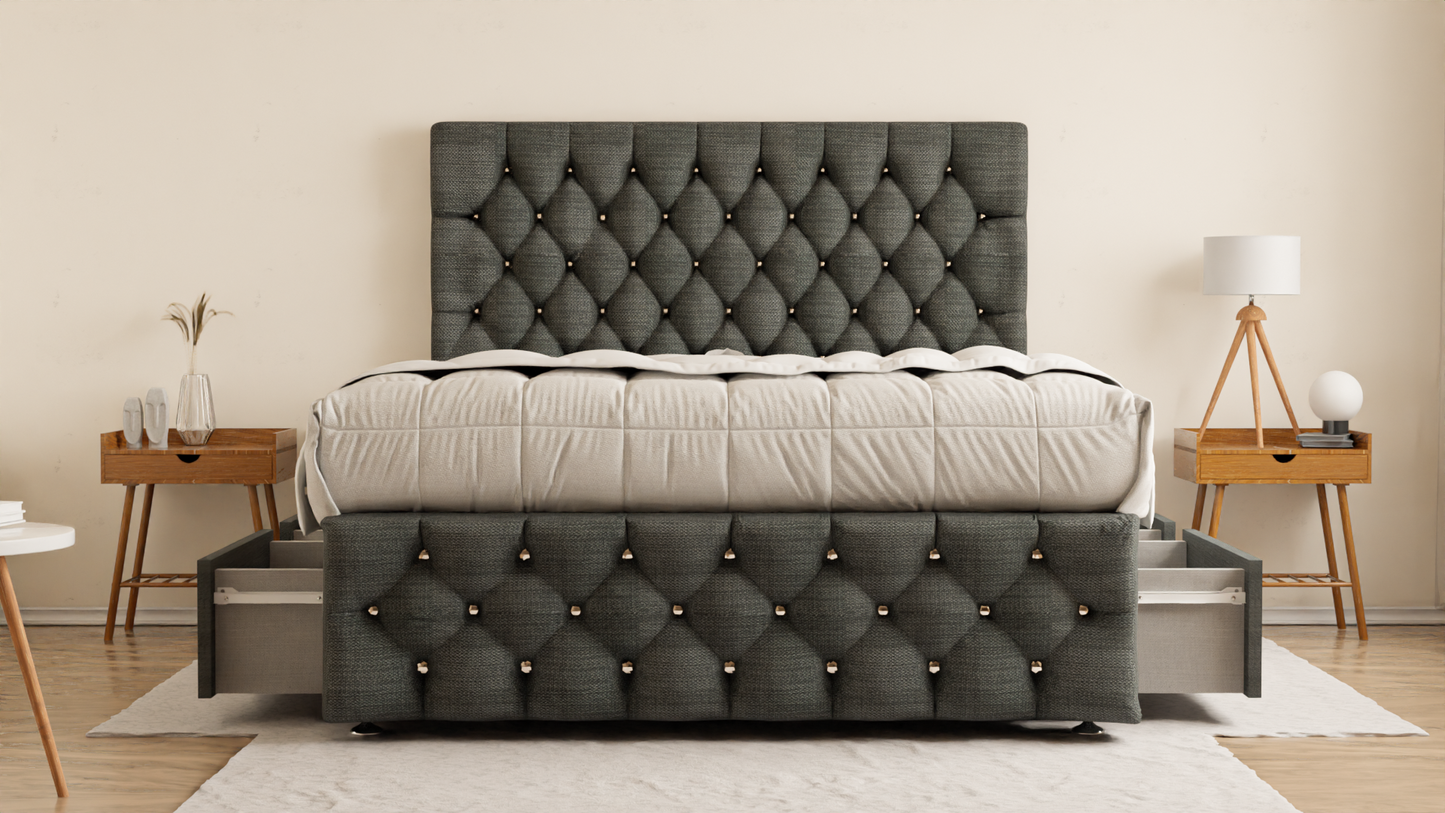 Moscow Chesterfield Divan Bed