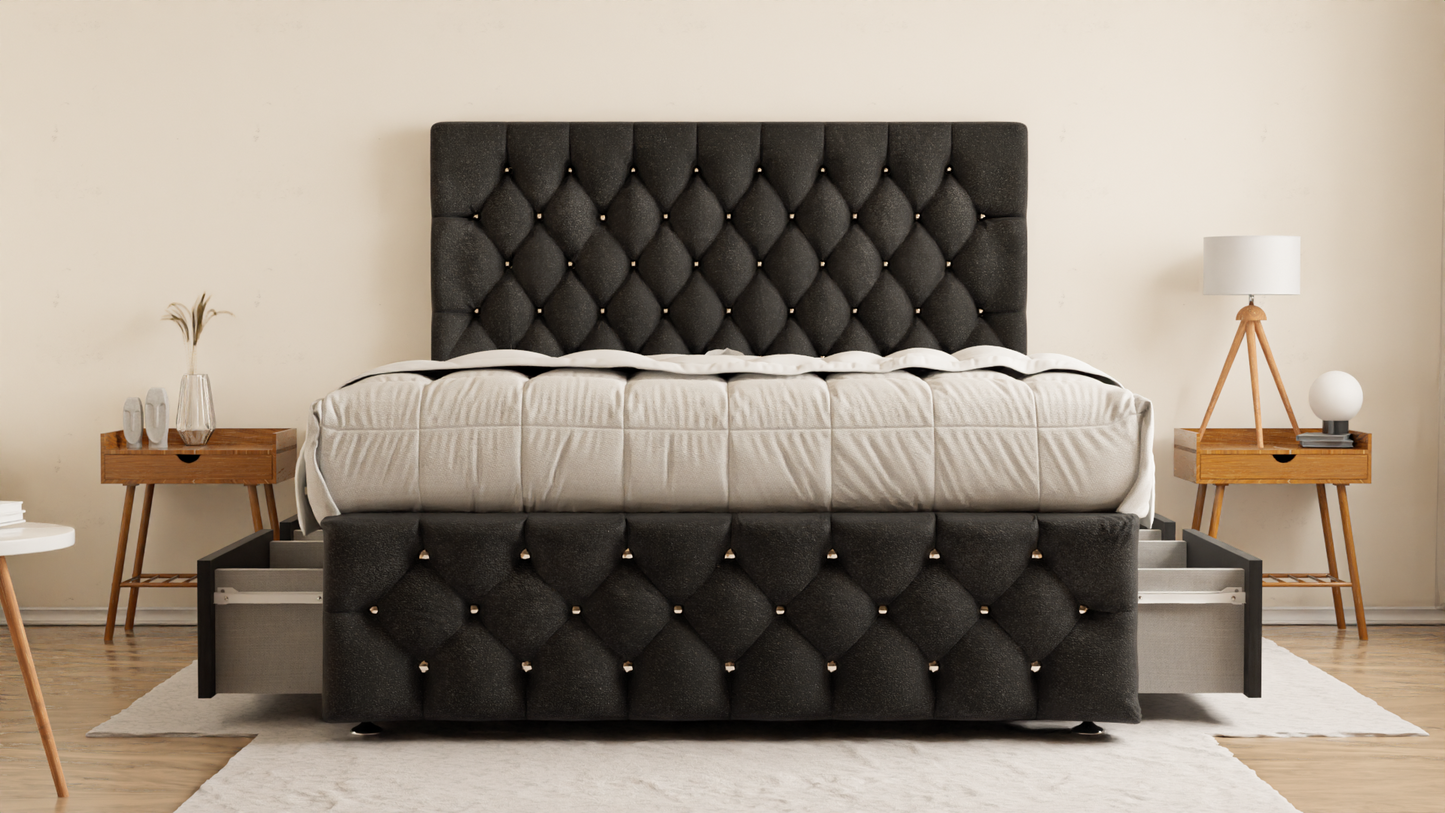 Moscow Chesterfield Divan Bed