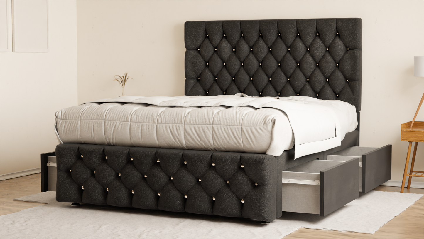 Moscow Chesterfield Divan Bed