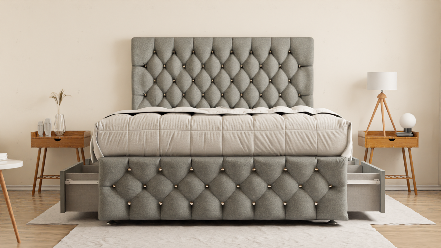 Moscow Chesterfield Divan Bed