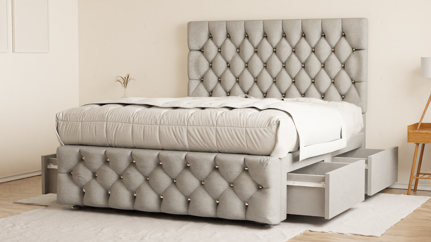 Moscow Chesterfield Divan Bed