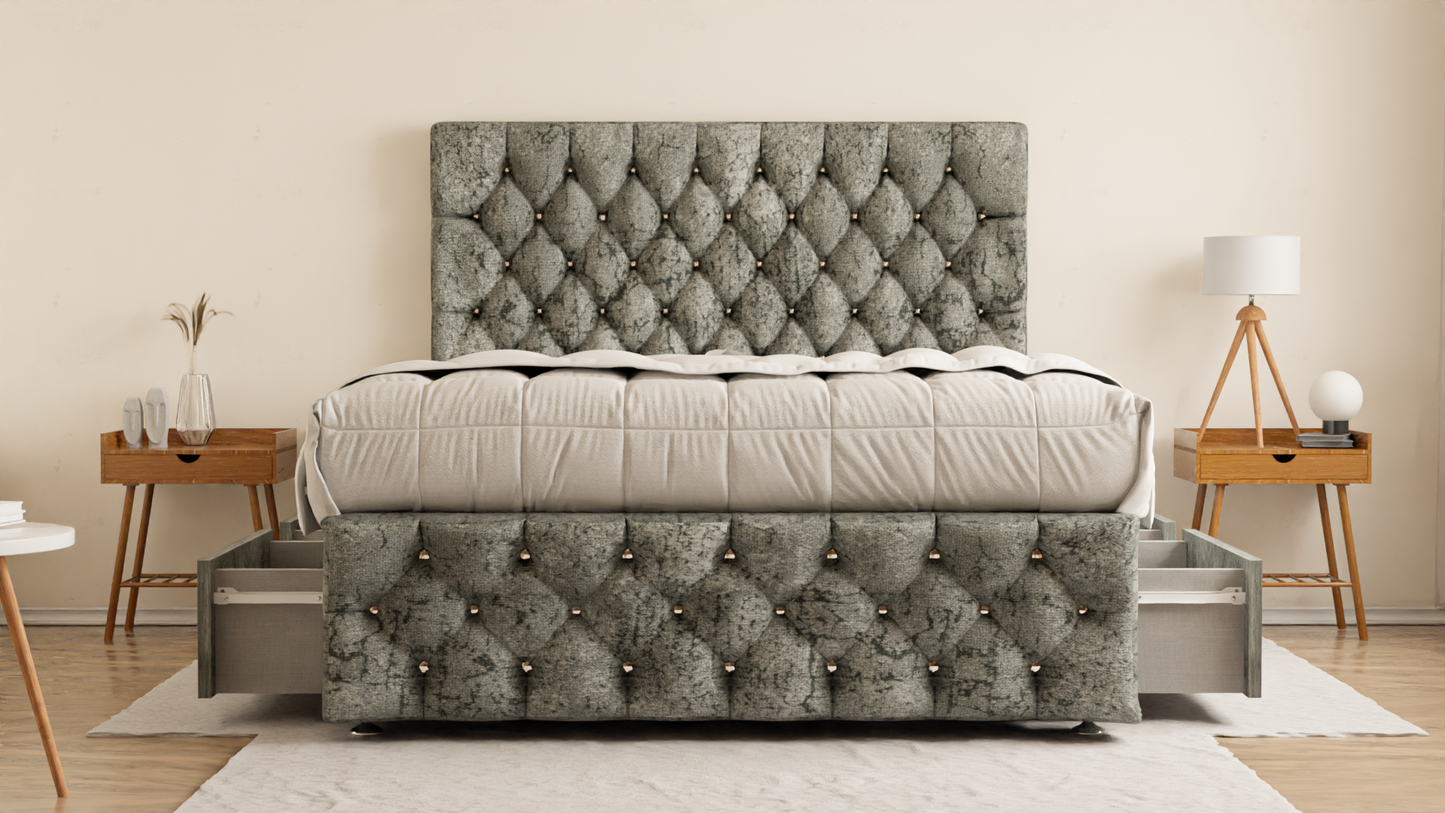 Moscow Chesterfield Divan Bed