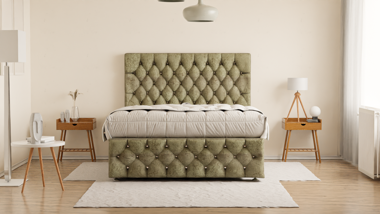Moscow Chesterfield Divan Bed