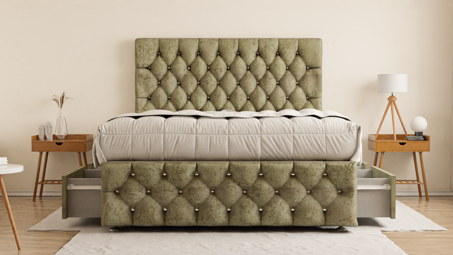 Moscow Chesterfield Divan Bed