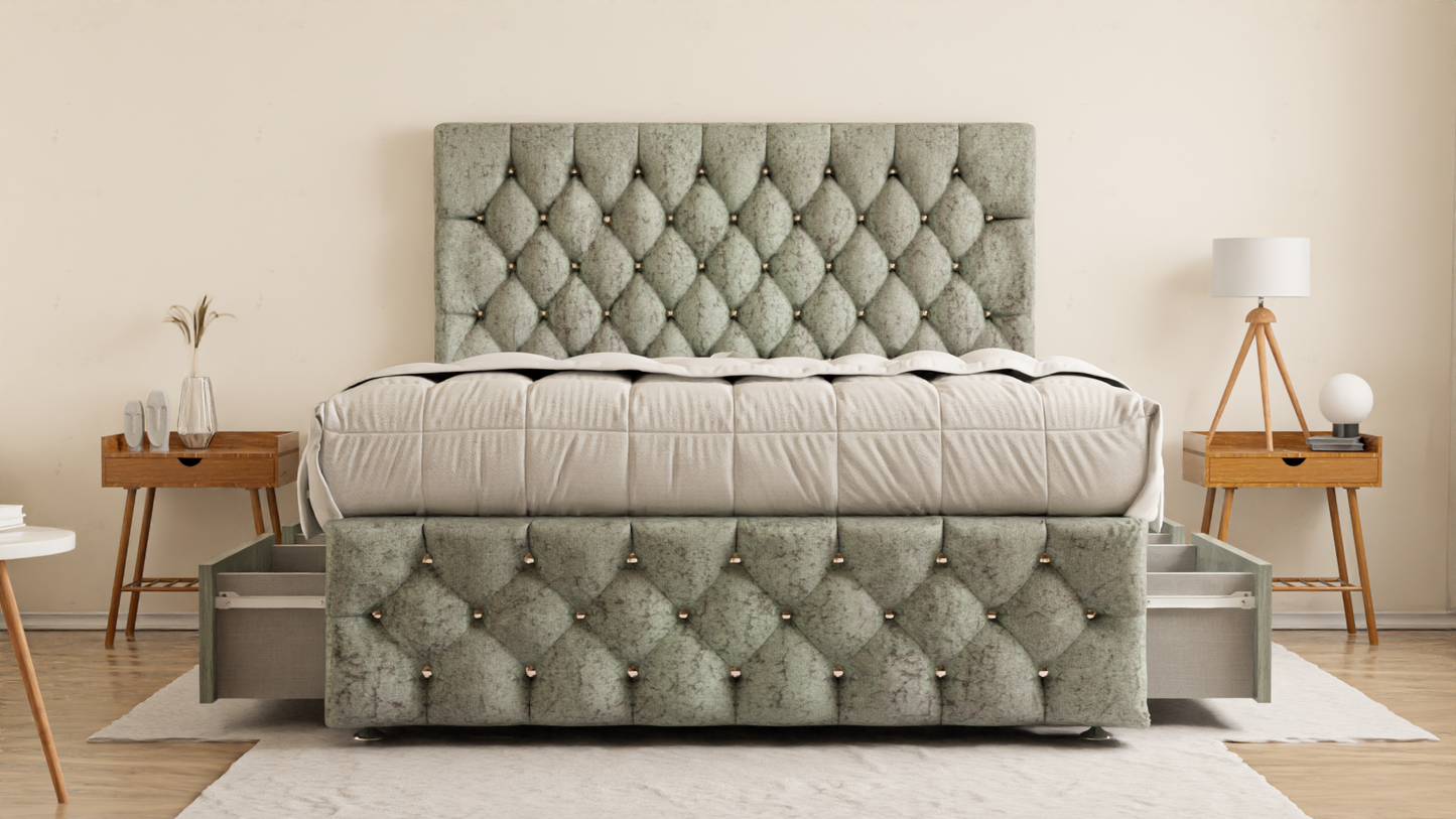 Moscow Chesterfield Divan Bed
