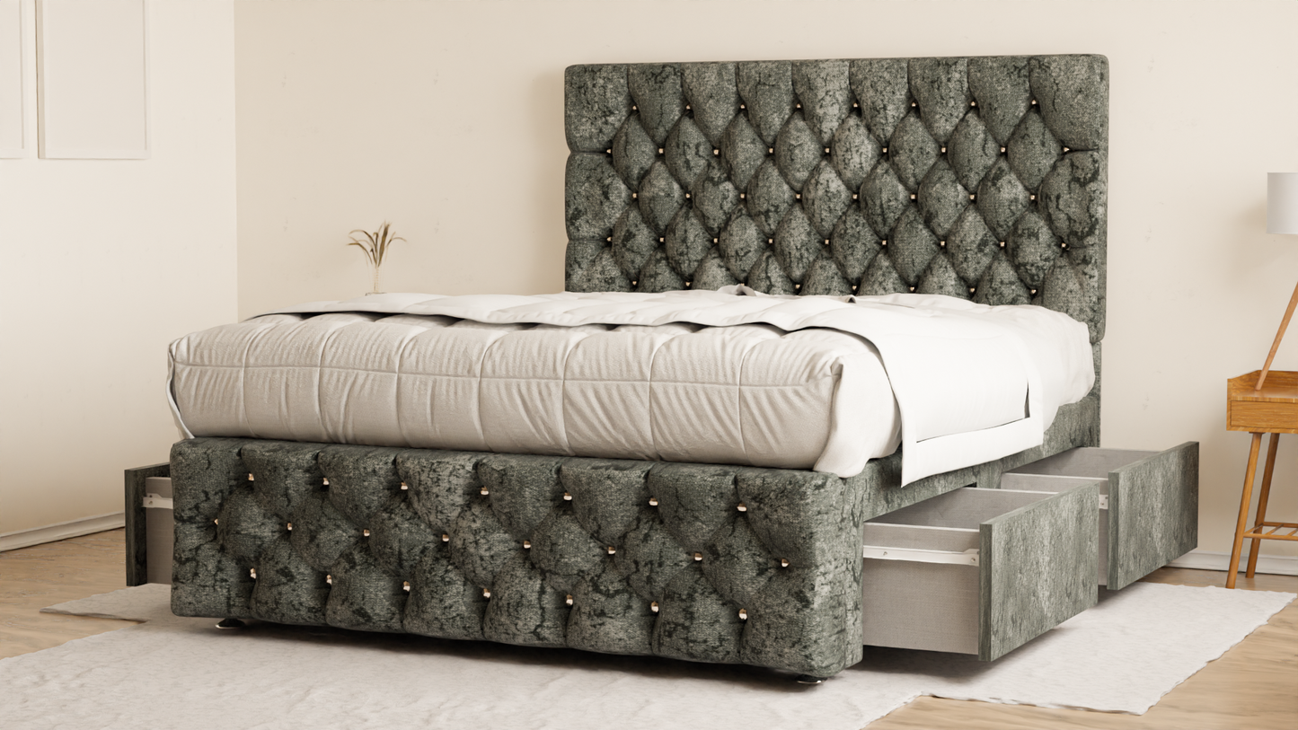 Moscow Chesterfield Divan Bed