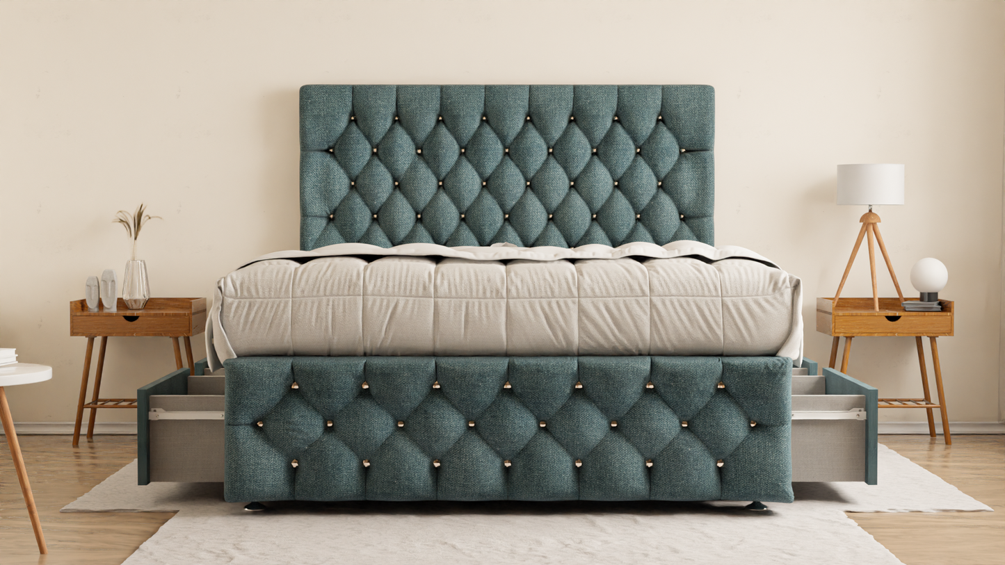 Moscow Chesterfield Divan Bed
