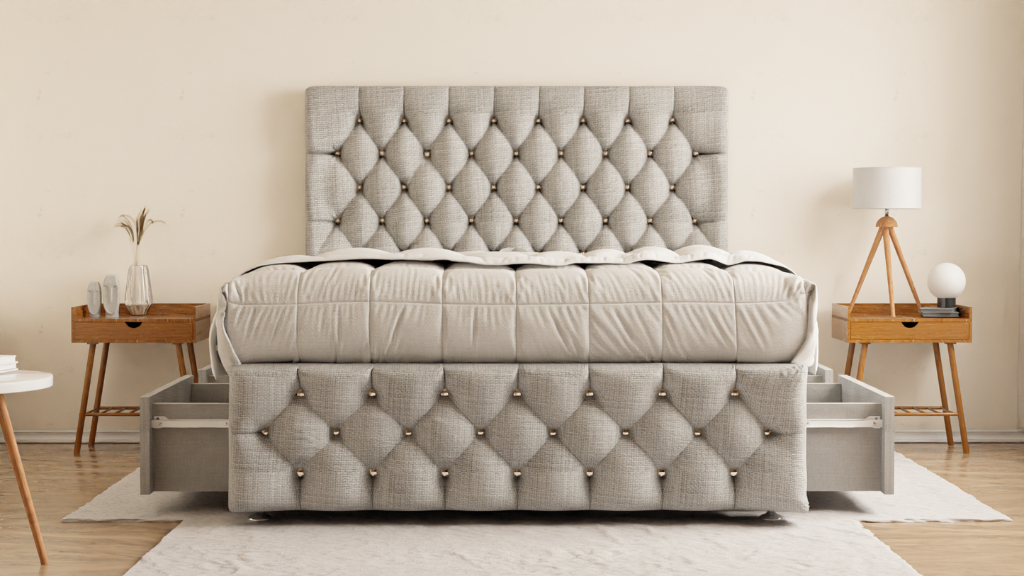 Moscow Chesterfield Divan Bed