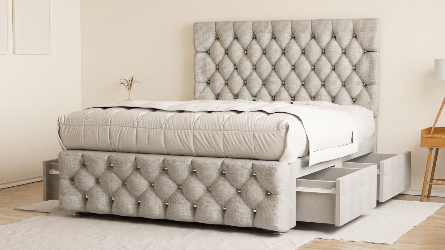 Moscow Chesterfield Divan Bed