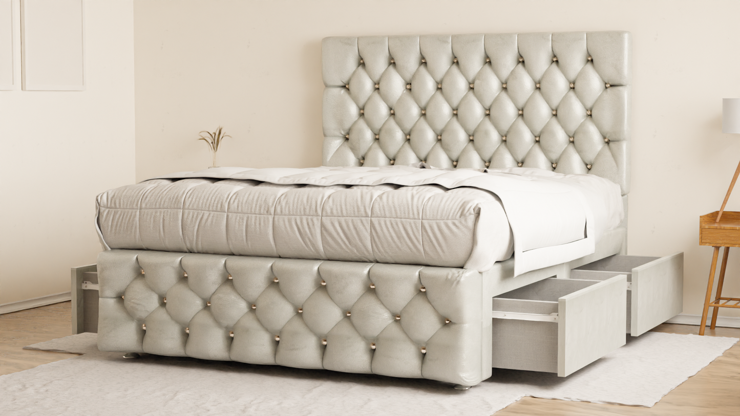 Moscow Chesterfield Divan Bed