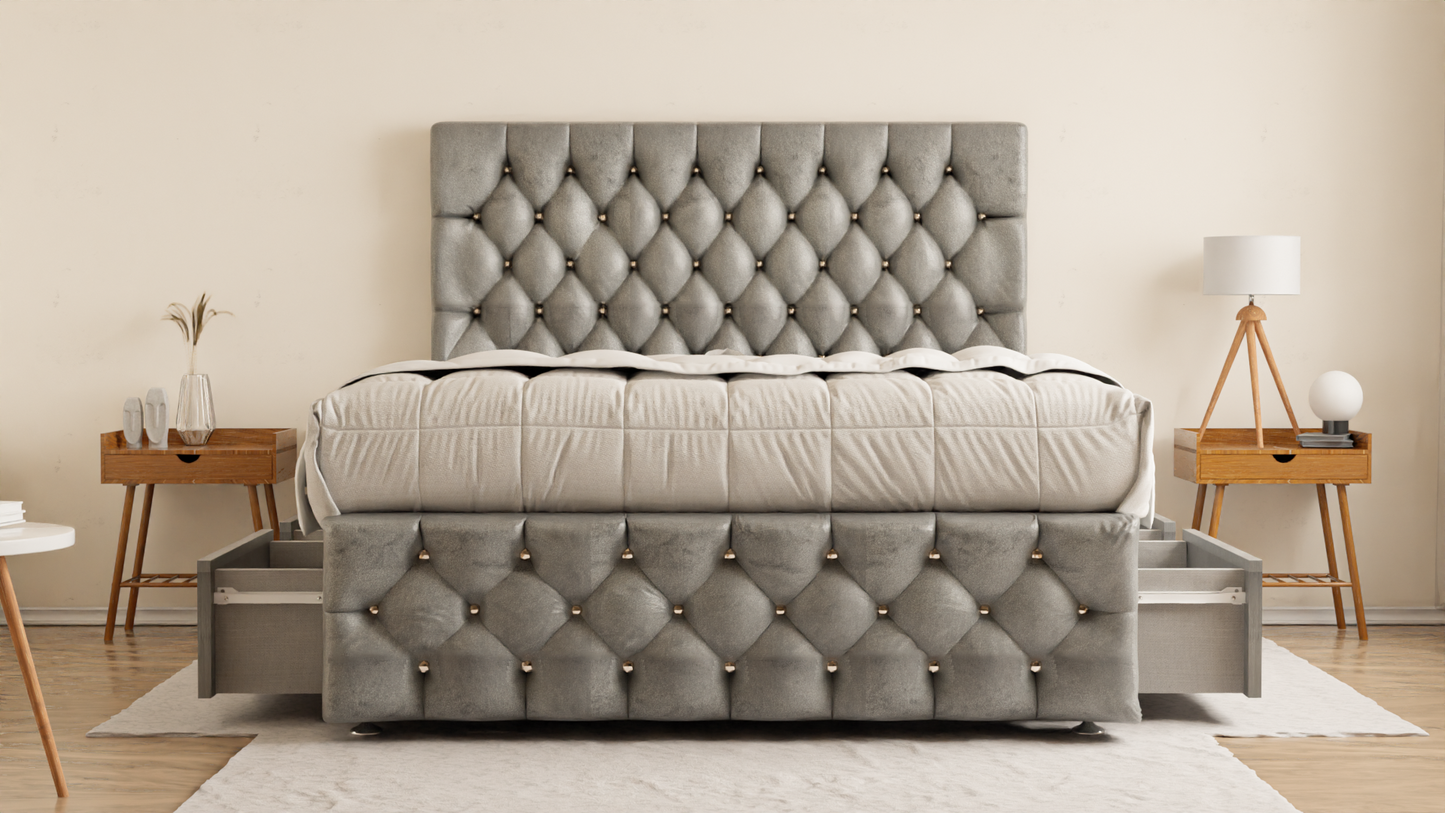 Moscow Chesterfield Divan Bed